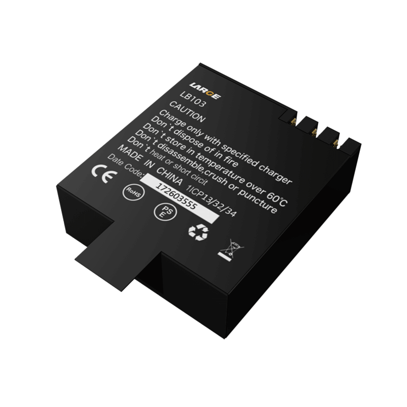 3.7V 1200mAh 1203030 聚合物鋰電池 運(yùn)動(dòng)相機(jī)電池，鈷酸鋰材料