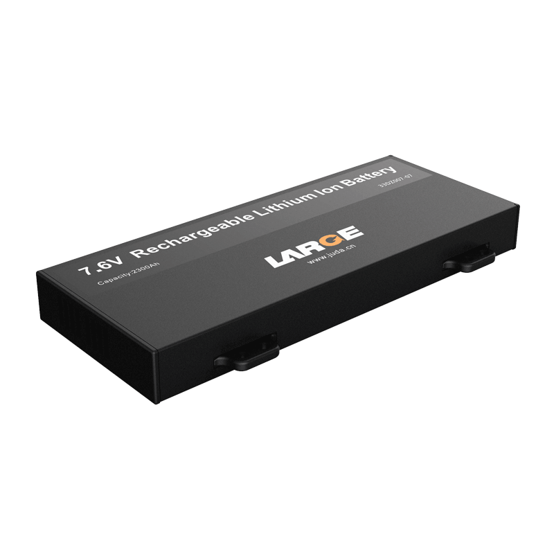 7.6V 2.3Ah LA483685 手持平板聚合物鋰電池，帶IIC通訊