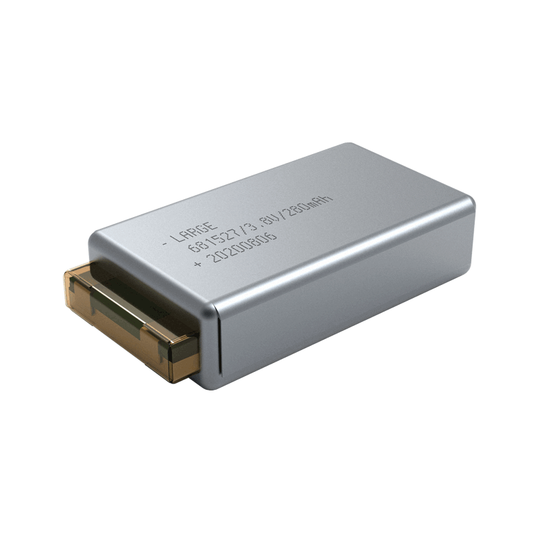 3.8V 280mAh 發(fā)熱服聚合物鋰電池，鈷酸鋰材料
